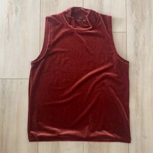 Red Velvet J Crew Turtleneck top